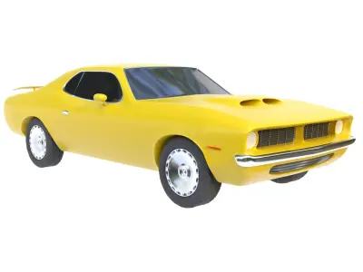 Cartoon car 04 3D model