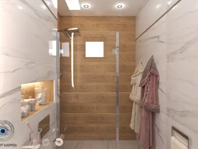 Nazar Decor Modern Apartment 3DMAX Project 3D model