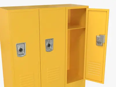 Locker 3D model