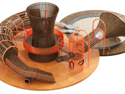 Large Playground 3D model