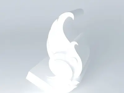 End Roof Ornament 3D model