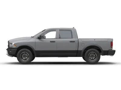 Generic Pickup 2 Simple Interior 3D model