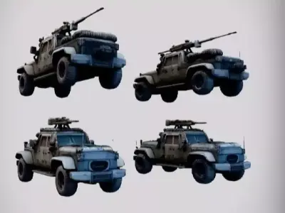 Car Toy Miniature Toy Truck Toy 3D print model