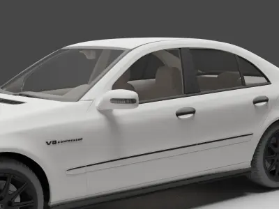 Mercedes-Benz E 63 AMG w211 3D model