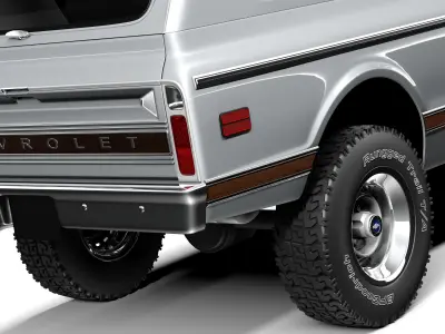 Chevrolet K5 Cheyenne Ranger 1972 3D model
