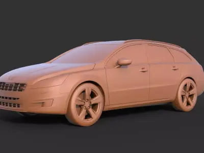 PEUGEOT 508 SW 3D print model