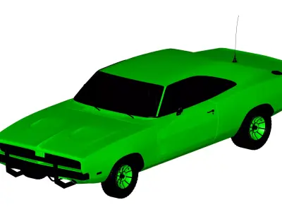 Dodge Charger 1970 3D model