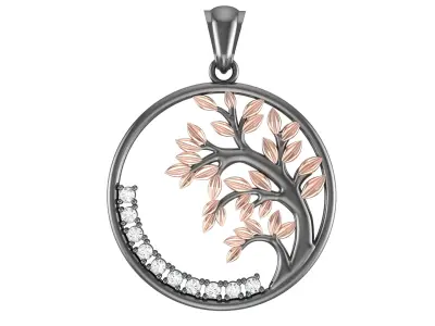 Tree of Life Necklace-New 3D print model