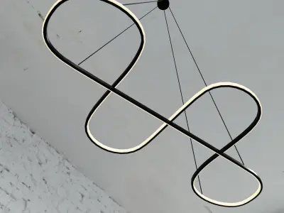 Chandelier 3D model 2