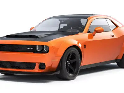 Dodge Challenger SRT Demon 2018 3D model
