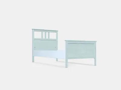HEMNES Bed frame 4 3D model