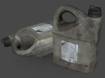 Motor Oil Canister 3D model