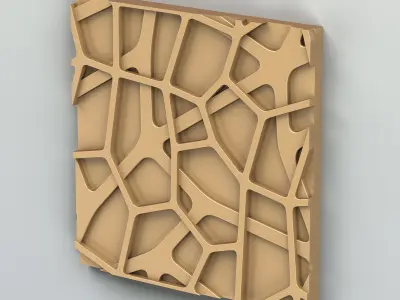 Wall panel 023 3D model