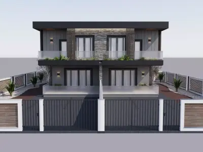 Building 1 3D model