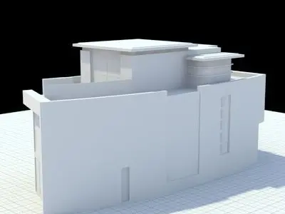 luxury house 2 3D model