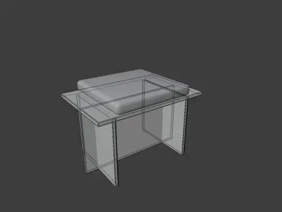 Seater - Frank llyod Wright Free low-poly 3D model