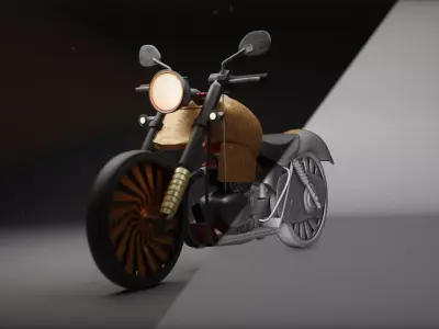 Motorcycle 3D model 3D model by christophermordekhai1