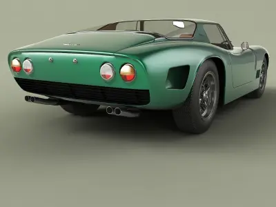 Bizzarrini GT 5300 Strada Alloy 3D model