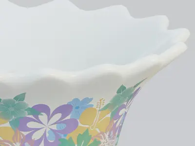 Vase28 floral vase 3D model