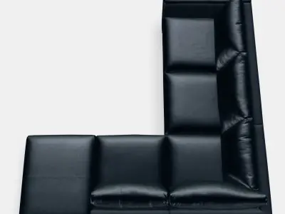 VIMLE Corner sofa 4-seat Low-poly 3D model