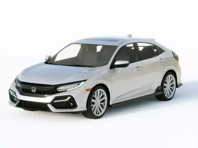 Honda Civic Hatchback 2020 3D model