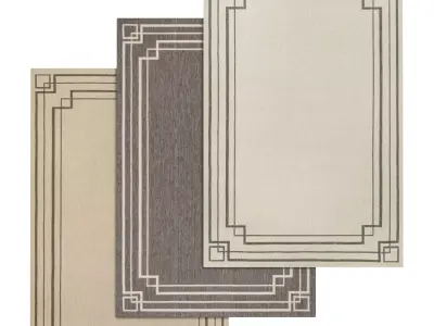 Rug Set 569 3D model