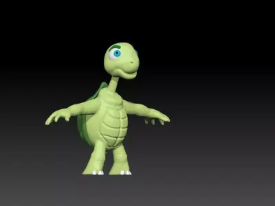 Turtle 3d model - Updated Version  3D model