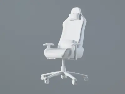 Gaming Chair Game Ready Low-poly 3D model