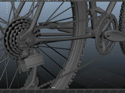 Bicycle bike 3D model
