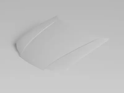 S15 Spec R Hood Exterior Surface - 3D Laser-Scanned 3D model