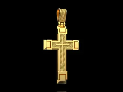 Pendant Cross N15 3D print model