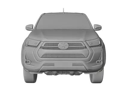 Toyota Hilux 2020 3D print model