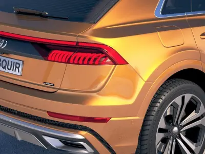 Audi Q8 2019 3D model