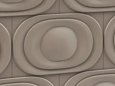 Wall panel Kaza Saturn 3d Panel 3D model