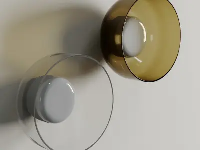 IPON WALL LIGHT Low-poly 3D model