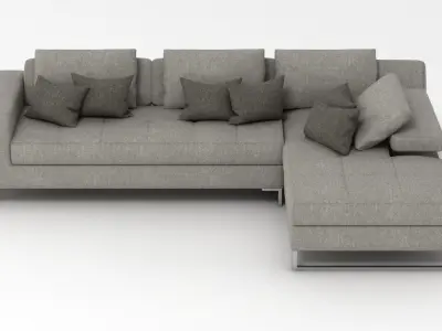Sofa 009 3D model