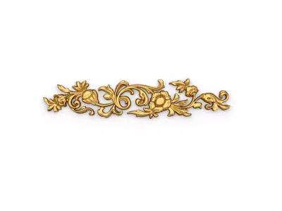 Classic decor ornament 315 3D model