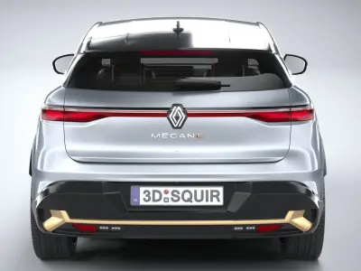 Renault Megane E-tech 2022 3D model
