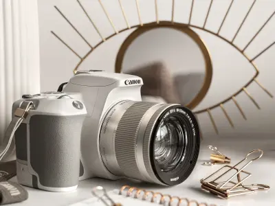 Designers workplace 3D model