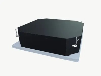 Air conditioner 3D model