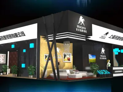 Exhibition - Area - 15X16-3DMAX2012-03 3D model