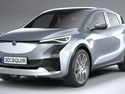 Generic Crossover v1 2022 LowPoly 3D model