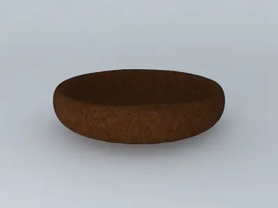 wooden bowl Free 3D model purchase