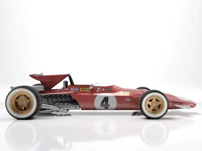 Ferrari F1 312 B 1970  3D model