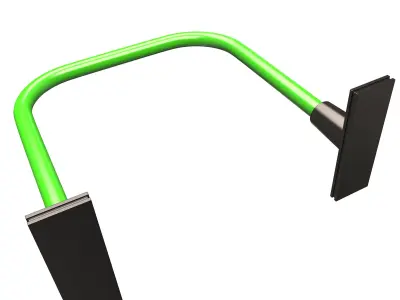 Soccer Training Passing Arc model Low-poly 3D model