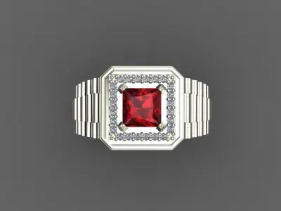 Ring men 3D print model