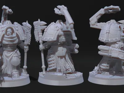 Tempest Legion - Combat Engineers 3D print model