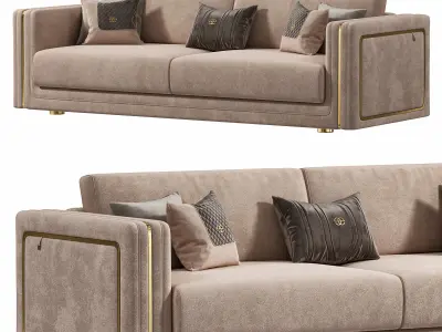 Perla Sofa by Elve Luxury 3D model