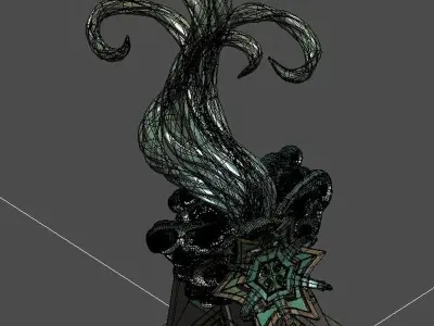 Decoration - jade carving 13 3D model