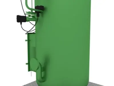 Oily Water Separator Low-poly 3D model